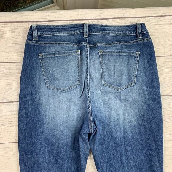 Lane Bryant Jeans sz 20 R Skinny Medium Wash Inseam 29" Stretch - Picture 6 of 11